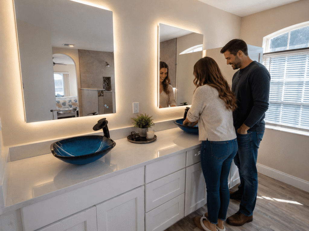 bathroom remodeling process
